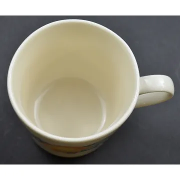 Corelle / Corning - Abundance Pattern - Flat Cup - 3.125 Tall