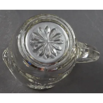 Anchor Hocking Prescut Clear Pattern - Creamer - 3.5 Tall