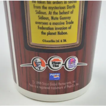 Star Wars Episode One Nute Gunray Collectors Cup - 13.5 Tall