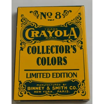 Crayola Collector's Club Limited Edition Tin With 8 Retired Crayon Colors