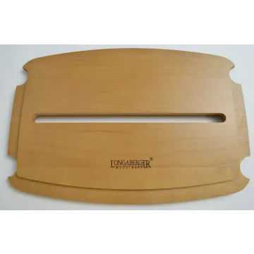 Longaberger Woodcrafts Slotted Basket Lid