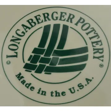 Longaberger - Woven Traditions Heritage Green Pattern - Round Trivet