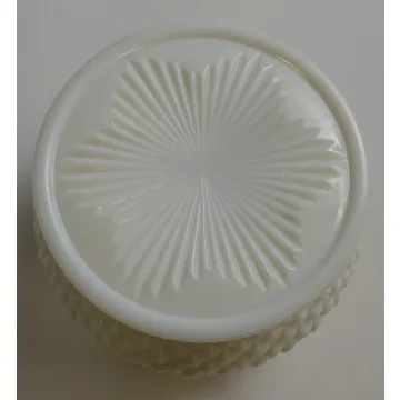 Westmoreland Glass - English Hobnail Milk Glass - Rose Bowl - 3 Tall