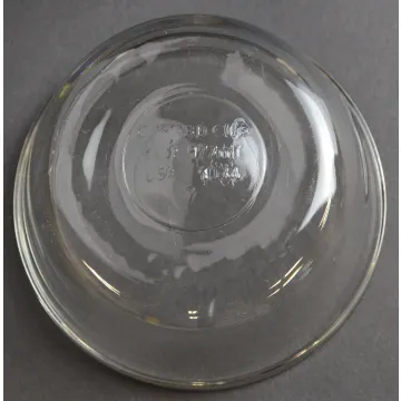 Anchor Hocking Clear Oven Basics Pattern - 6 Oz. Custard Cup - 1.875 Tall