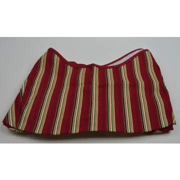 Longaberger Greetings Basket Liner - Holiday Stripe