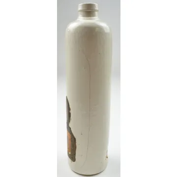 Vintage Stoneware Beameister Liebfraumitch Beer Bottle - 11 Tall