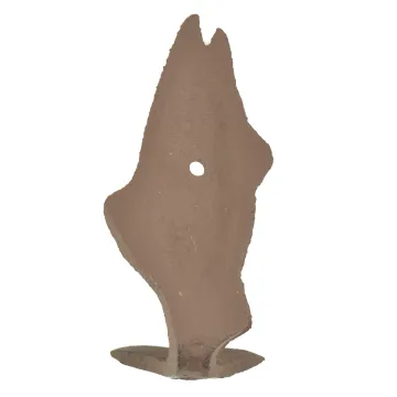 Cast Iron Wall Hook - Rust Fish Design - 4.5 Tall