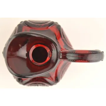 Avon Crystal - 1876 Cape Cod Ruby - Cruet No Stopper - 4.75 Tall