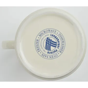 Longaberger Pottery - Woven Traditions Classic Blue - 64 Oz. Pitcher