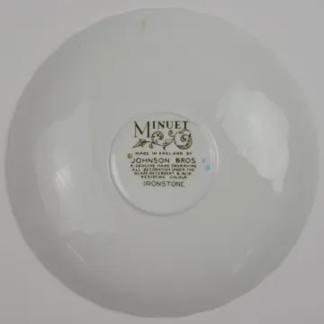 Johnson Brothers - Minuet - Flat Cup Saucer - Made In England