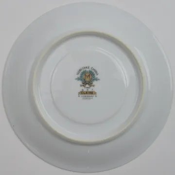 Noritake China - Footed Cup Saucer - Claire Pattern - 657
