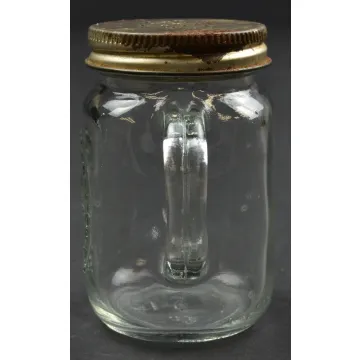 Vintage 1987 Anchor Glass Fireplace & Mantel Salt Shaker - 3.25 Tall