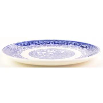 SCIO Pottery Company - Blue Willow - Bread Plate