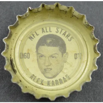 Sprite NFL All Stars Bottle Cap - Detroit Lions - Alex Karras