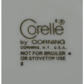 Corning - Corelle - Butterfly Gold Pattern - Flat Cup Saucer - 6.25 Round