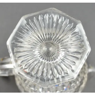 Westmoreland Glass - English Hobnail Pattern - Footed Creamer - 4.25 Tall