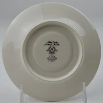 Noritake China - Footed Cup Saucer - Heather Pattern - 7548