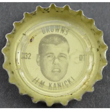 Sprite NFL Bottle Cap - Cleveland Browns - Jim Kanicki