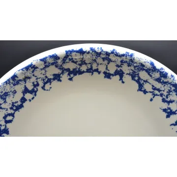 Tienshan Pottery Animals Pattern -  Cow Dinner Plate - 10.25 Wide