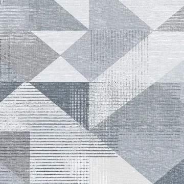 GX37654 Silk Screen Geometric Wallpaper Navy