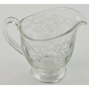 Fostoria - Romance Pattern - Footed Creamer - 8 Oz.