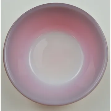 Anchor Hocking Fire King Bowl 11 - Red & Brown Pattern - 4.875 Round