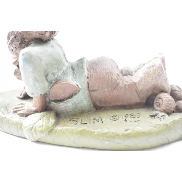Thomas (Tom) F. Clark 1989 Gnome Resin Figurine - Slim - 3 Tall