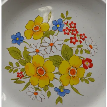 Hearthside - Casual Elegance Collection - Bordeaux Pattern - Salad Plate
