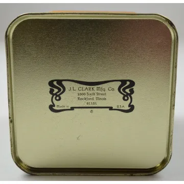 Wares Delicious Fruit Flavors Assorted Candy 1Lb. Tin - 4.75 Tall