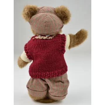Boyds Bears Plush Teddy Bear - Putter T. Parfore - 10.25 Tall