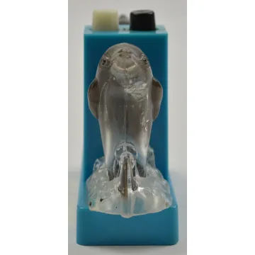 Vintage Sea World Dolphin Salt & Pepper Shaker - 2.625 Tall
