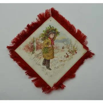 Vintage Postcard - May the Joys of Christmas Time Be Yours - Early 1900's