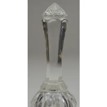 Zajecar 24% Lead Crystal Bell - Made In Yugoslavia - 5.25 Tall