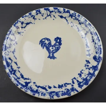 Tienshan Pottery Animals Pattern -  Rooster Salad Plate - 7.625 Wide