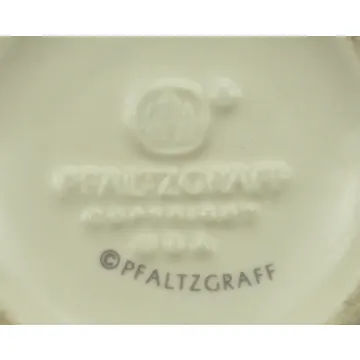 Pfaltzgraff China - Tea Rose Pattern - Flat Cup - 3.125 Tall