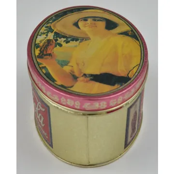 Coca Cola Oval Decorative Tin Container - Coke