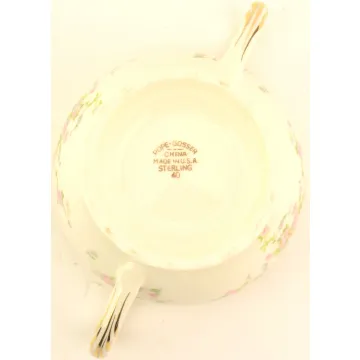 Pope Gosser - Princess Pattern - Sugar Bowl With Lid