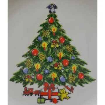 Jamestown China Christmas Treasure Pattern - Salad Plate - 7.625 Wide