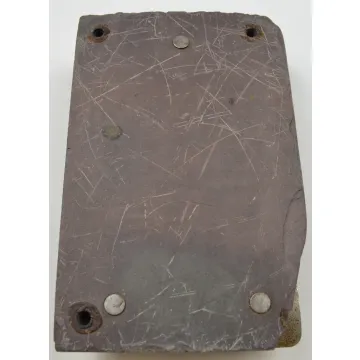 Vintage Simplex Metal Sad Iron Stand On Slate Base