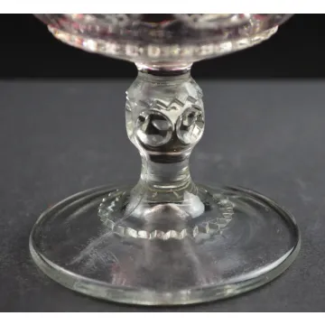 Tiffin / Franciscan - King's Crown Ruby Flashed (Top Only) - Water Goblet