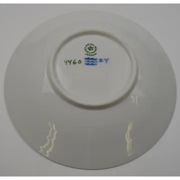 Royal Copenhagen Rose Design Plate - 8 Round