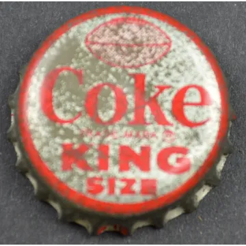 Coca Cola NFL Bottle Cap - Cleveland Browns - Gene Hickerson - Coke King Size