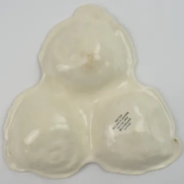 Shorter & Son LTD. - Hand Painted 3 Part Relish Dish - Staffordshire England