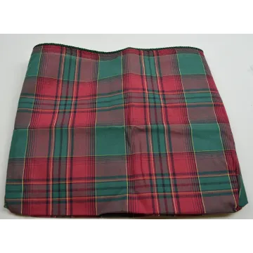 Longaberger Small Wash Day Basket Liner - Evergreen Plaid