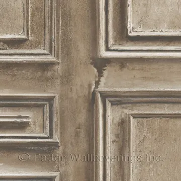 Wood Panel Wallpaper Brown Norwall Wallcovering LL36212