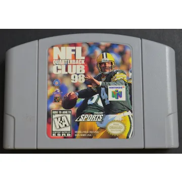 NFL Quarterback Club 98 - Acclaim Sports - Nintendo 64 Video Game Cartidge
