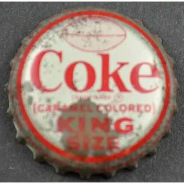 Coca Cola NFL All Stars King Size Bottle Cap - N.Y. Giants Tucker Frederickson