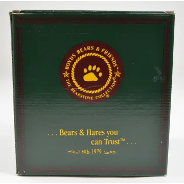 Boyds Bears - Clarence And Angelica With Ariel - Resin Candle Votive Holder