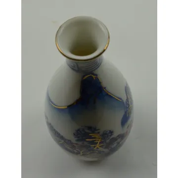 Oriental Designed Vase - Made In Japan - 5.5 Tall