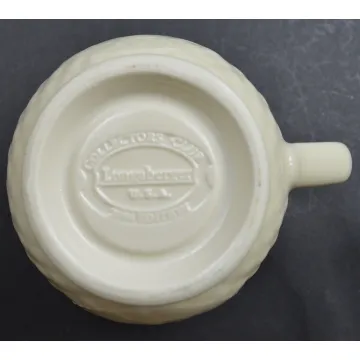 Longaberger Collectors Club - American Craft Originals Ivory - Cream & Sugar Set